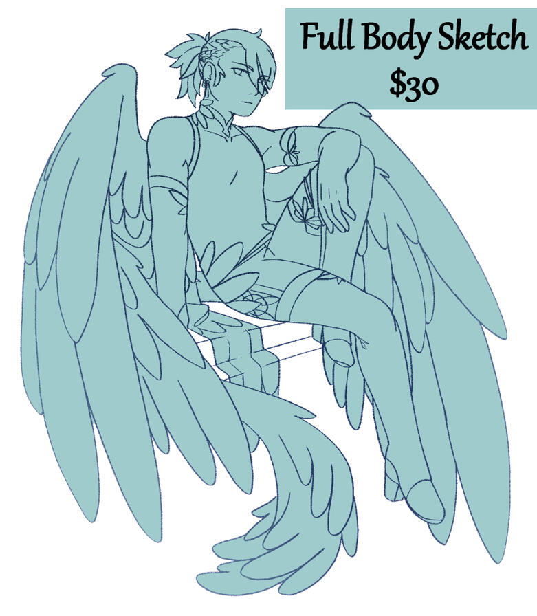 Full Body Sketch Example Full Body Sketch Example