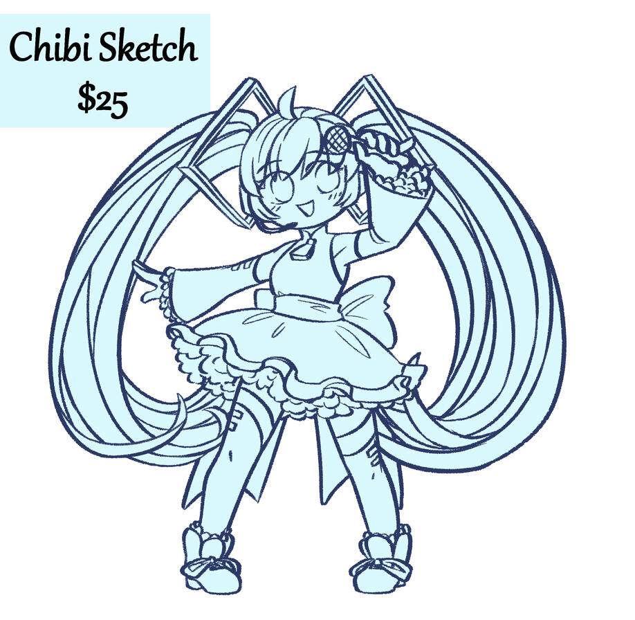 Chibi Sketch Example Chibi Sketch Example
